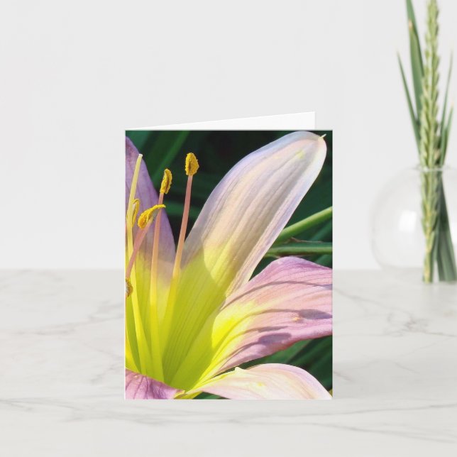 Good morning Lily!  Notecard (Front)