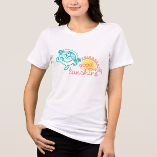 Good Morning Little Miss Sunshine Tri-Blend Shirt