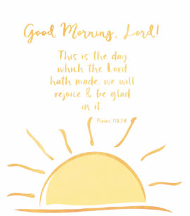 bible verse morning gifts