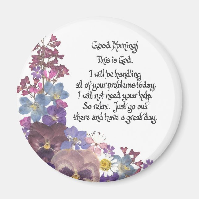 Good Morning Magnet (Front)