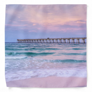 Good Morning Navarre Beach Pier Bandana