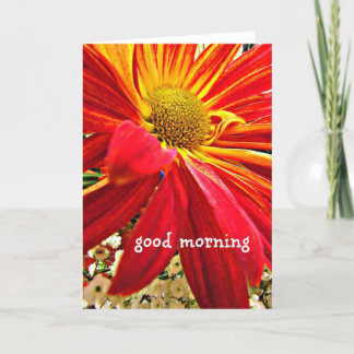 Good Morning Note Card