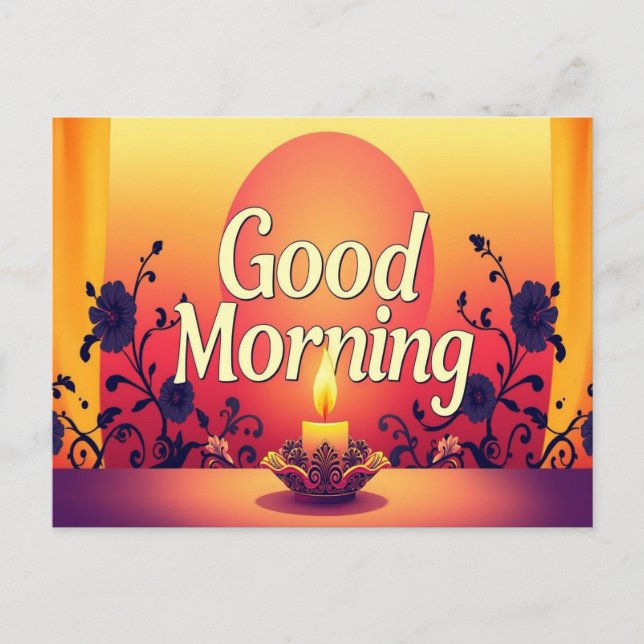 Good Morning Postcard (Front)