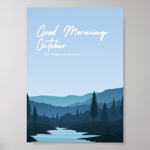 Good Morning Poster