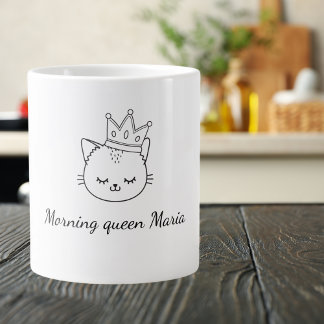 Good Morning Queen customizable Mug
