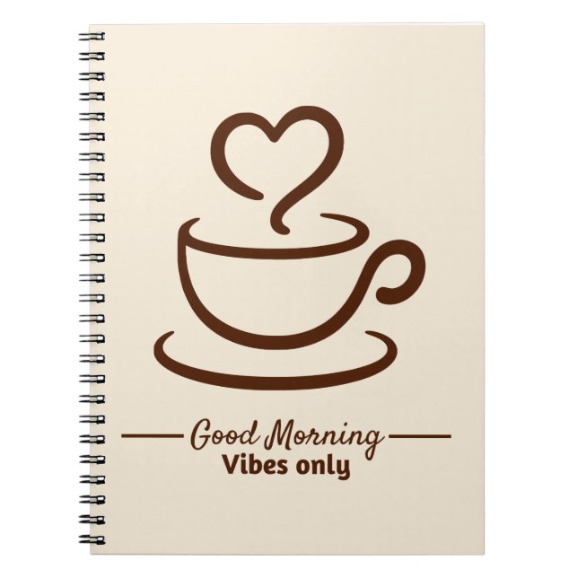 Good Morning Recipe Notebook (Front)