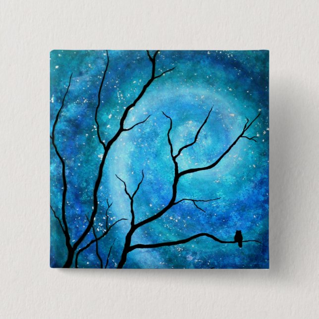 Good Morning Starshine Pinback Button (Front)