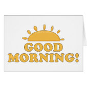 Good Morning Sun (Front Horizontal)