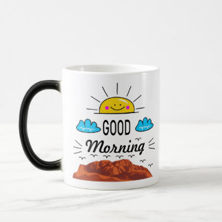 Good Morning Sunrise on Hill – Inspiring Morning Color Morph Mug