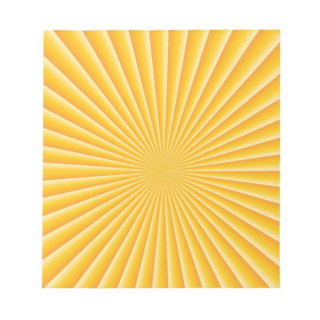 Good Morning Sunset Notepad (Front)