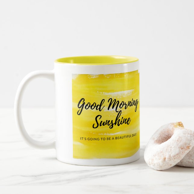 Good Morning Sunshine 11oz mug (With Donut)