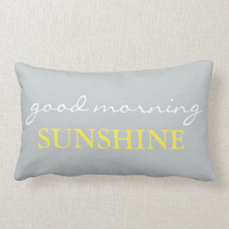 "Good Morning Sunshine" Accent Bed Pillow