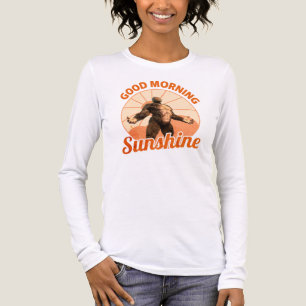 Good Morning Sunshine Bigfoot Humor Tri-Blend Shirt