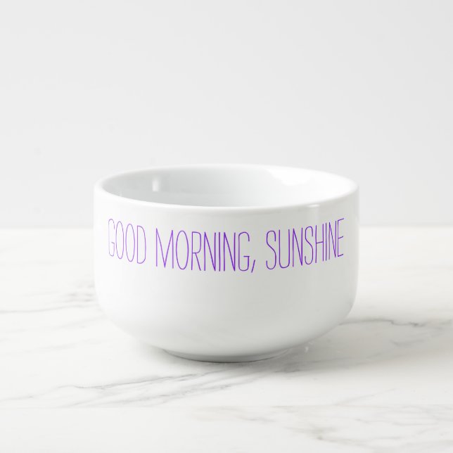 Good Morning, Sunshine Bowl (Front)