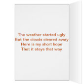 Good Morning, Sunshine! Cards (Inside (Left))