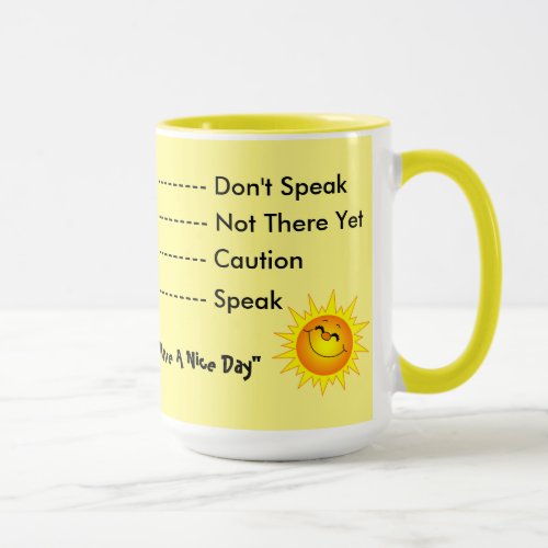 Good Morning Sunshine Coffee Mug