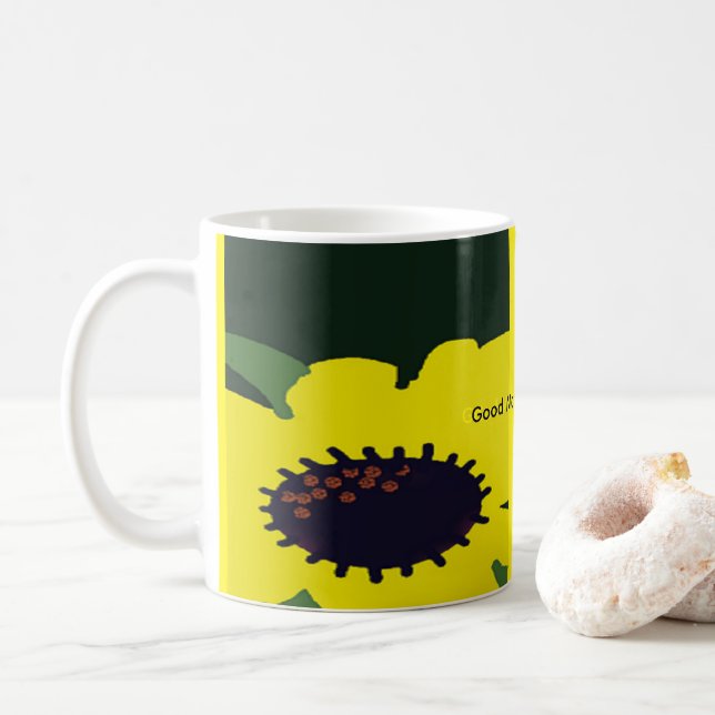 Good Morning Sunshine Coffee Mug (With Donut)