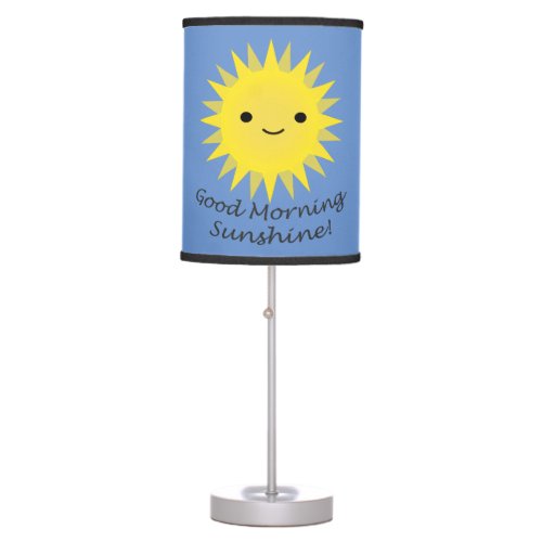 Good Morning Sunshine Cute Kawaii Sun Table Lamp