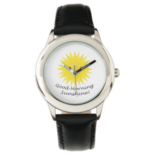 Good Morning Sunshine Cute Kawaii Sun Watch