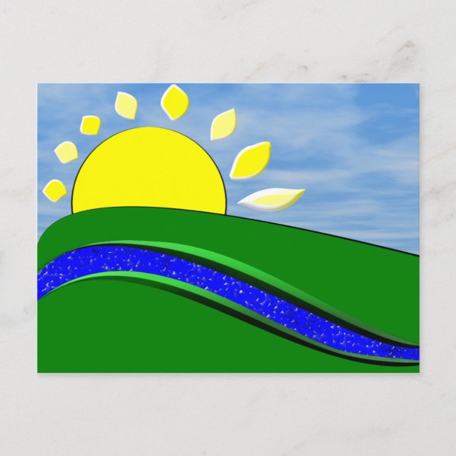 Good Morning Sunshine Day Postcard (Front)