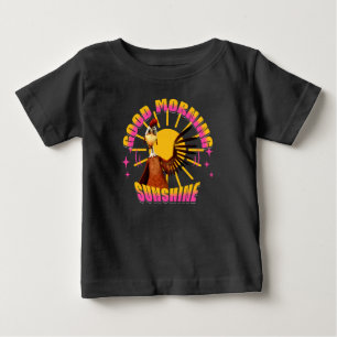 Good Morning Sunshine Funny Rooster Baby T-Shirt