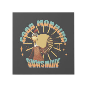 Good Morning Sunshine Funny Rooster Gallery Wrap