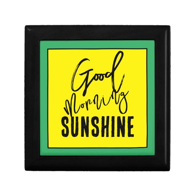 Good morning sunshine gift box (Front)