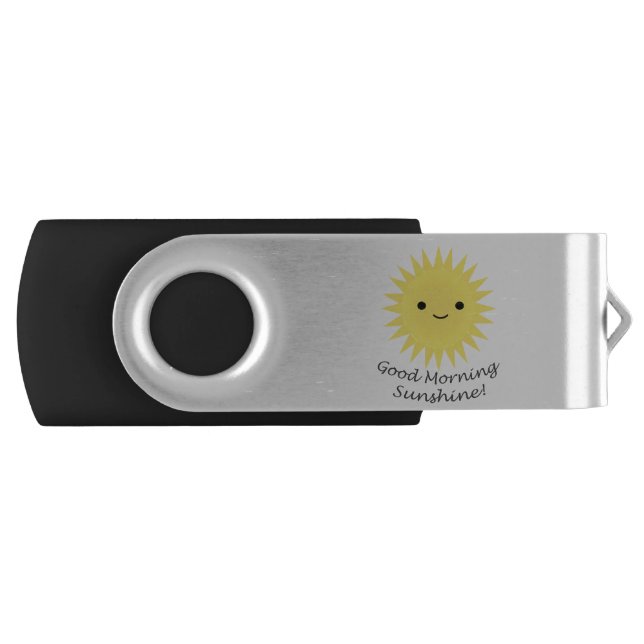 Good Morning Sunshine Kawaii Sun Flash Drive (Front)
