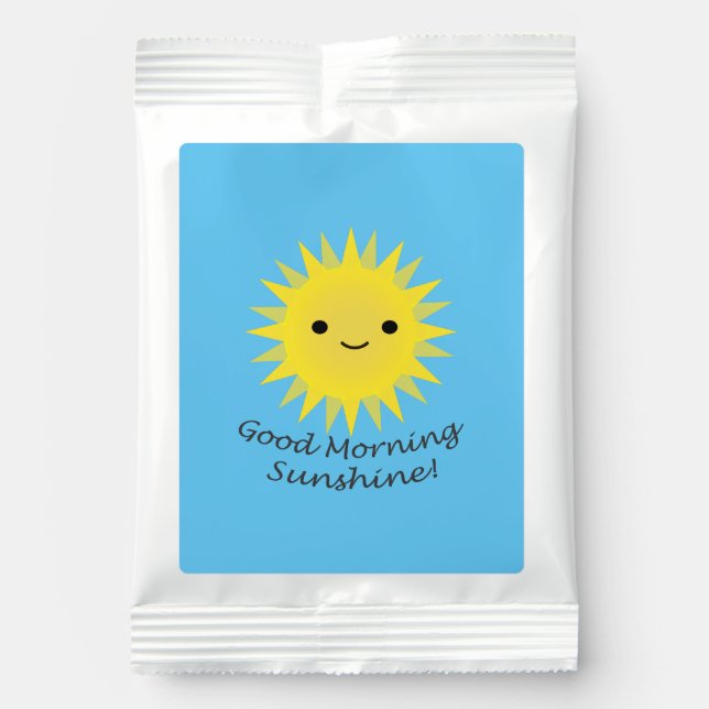 Good Morning Sunshine Kawaii Sun Lemonade Drink Mix (Front)