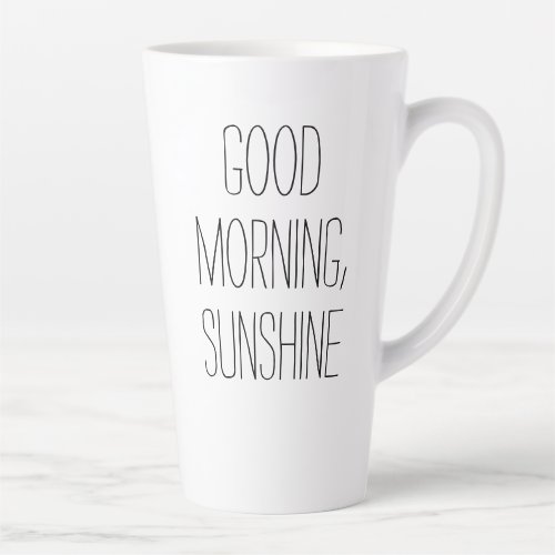 Good Morning Sunshine Latte Mug