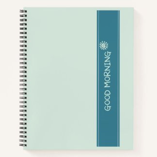 Good Morning Sunshine Minimalist Notebook - Motiva