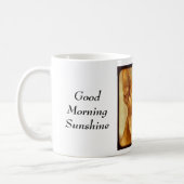 Good Morning Sunshine Quote, Chihuahua Coffee Mug (Left)