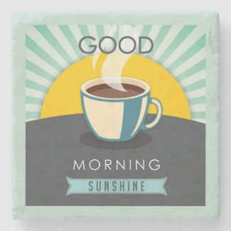 Good Morning Sunshine Stone Coaster