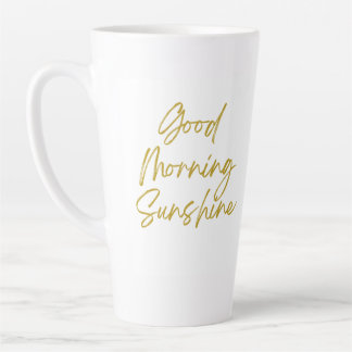 Good Morning Sunshine Tall Latte Mug