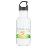 Good Morning Sunshine Water Bottle at Zazzle