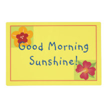 Good Morning Sunshine You Are Loved Bright Colors