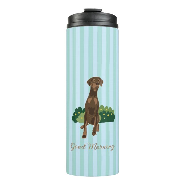  Good Morning Thermal Tumbler (Front)