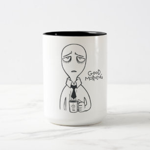 Good Morning Two-Tone Coffee Mug