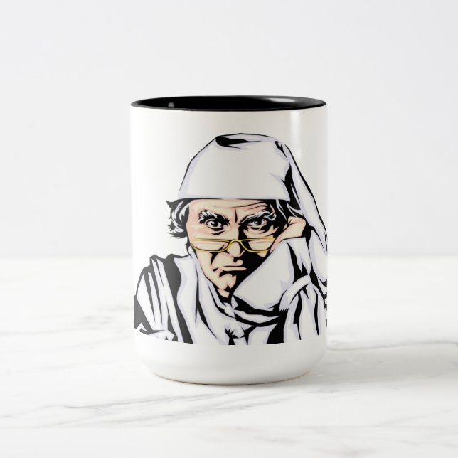 Good Morning Two-Tone Coffee Mug (Center)