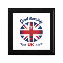 Good Morning UK – Union Jack & London Phone Box 