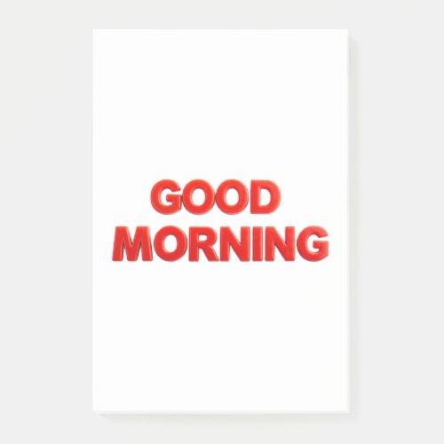 Good Morning Vibes Post-it Notes