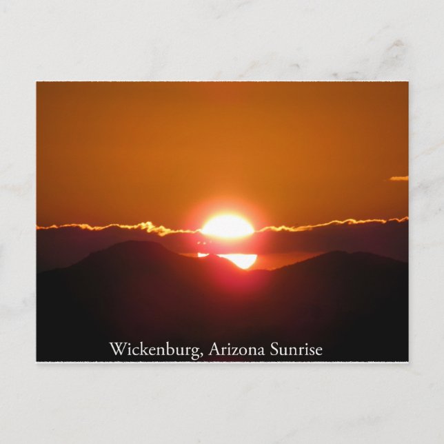 Good Morning Wickenburg, Arizona Postcard (Front)