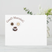 Good morning with coffee (Standing Front)