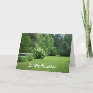 Good Neighbor Day-May+19th Thank You Card