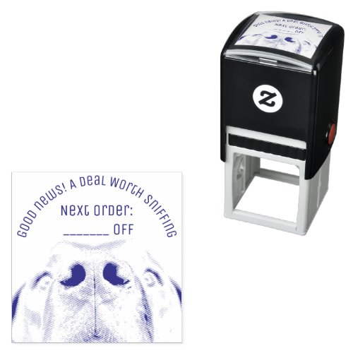 Good News A Deal Worth Sniffing Business Discount Self-inking Stamp