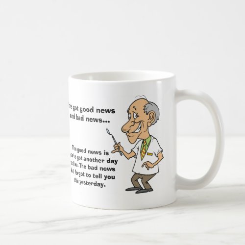 Good News and Bad News Coffee Mug