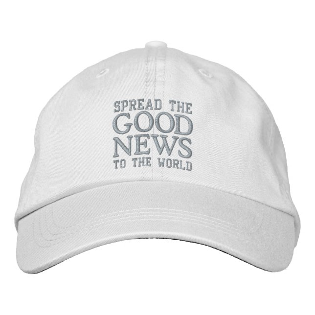GOOD NEWS cap (women's) (Front)
