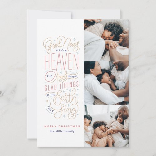 Good News from Heaven Holiday Card