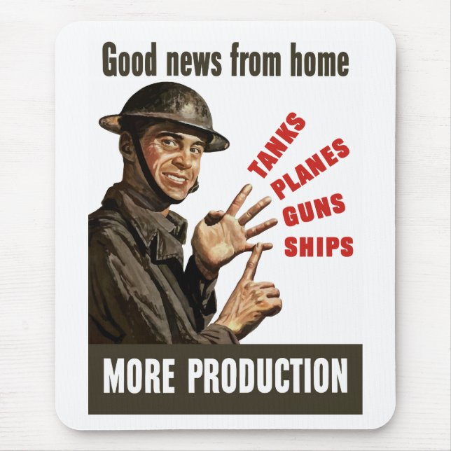 Good News From Home -- More Production Mouse Pad (Front)