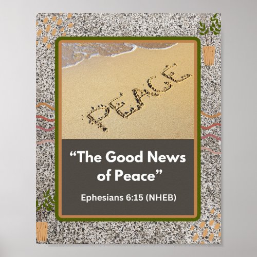 Good News of Peace _ 8 x 10 _ Poster